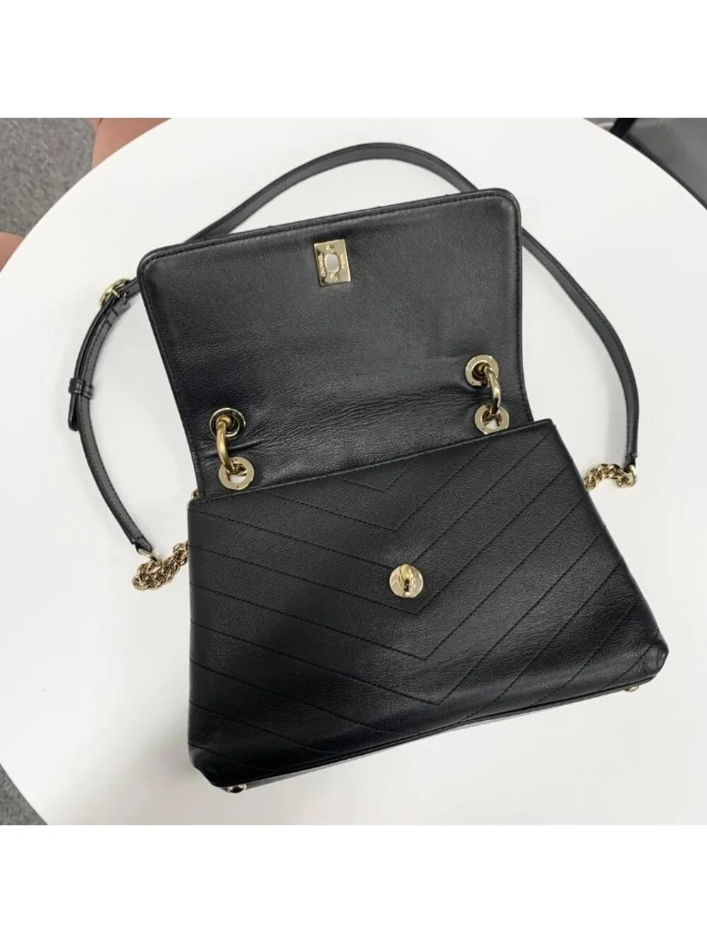 Chanel CC Logo Chain 2-Way Shoulder Bag